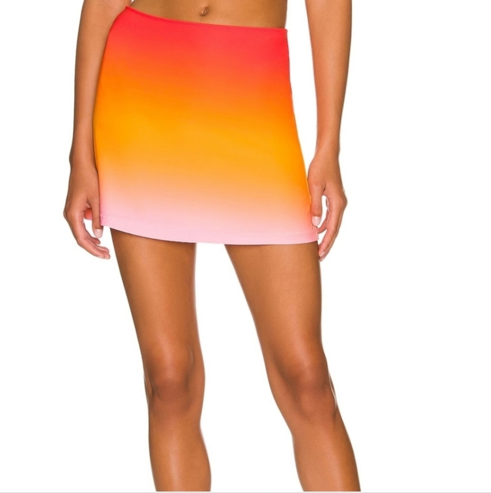 WeWoreWhat swim skirt